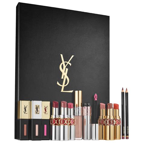 Quick Pics of YSL Iconic Lip Wardrobe (Sephora Rouge Cyber